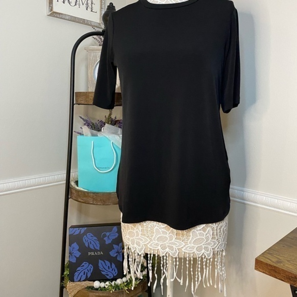 🌸Q3 - Susan Graver Liquid Knit Top🖤